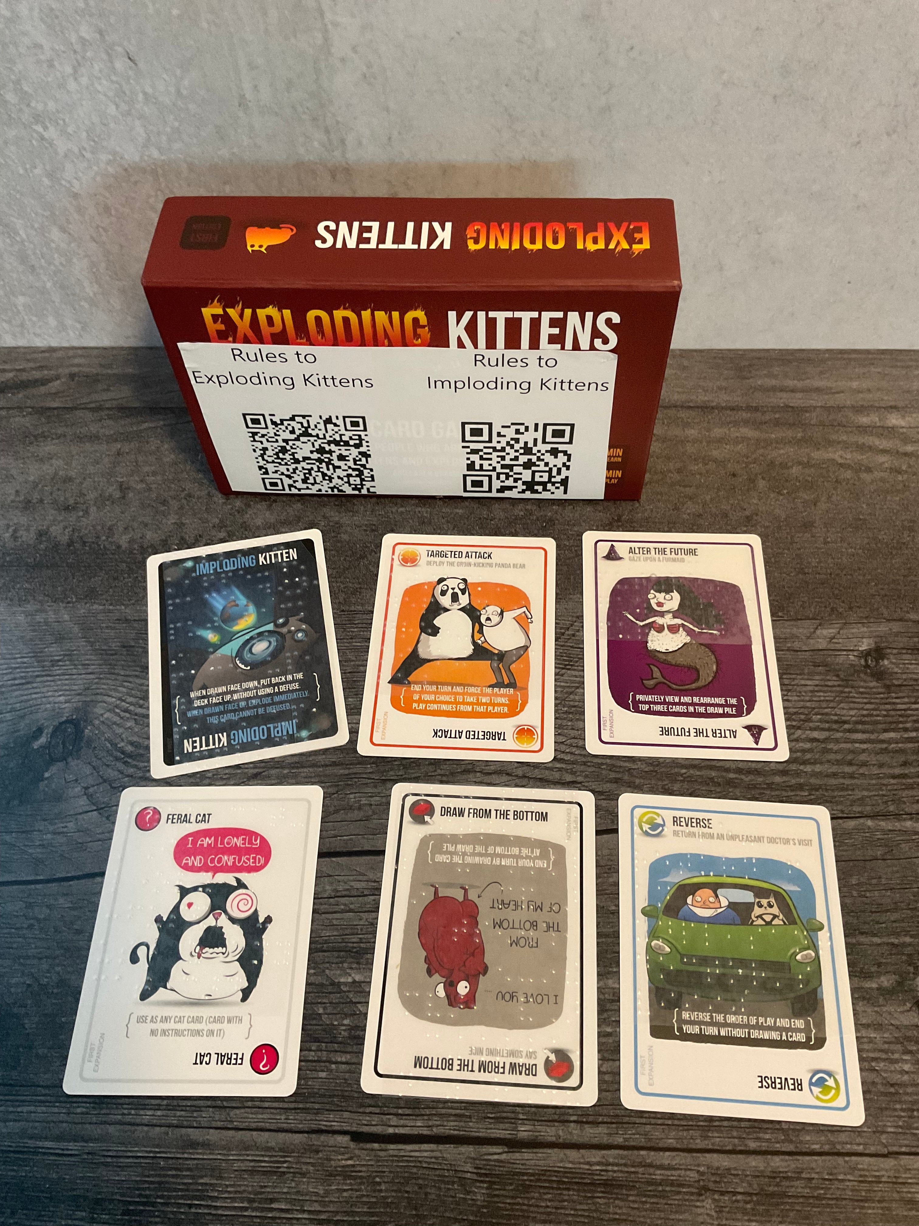 Exploding Kittens Barking Kittens Espansione, Gioco Di Carte, Da 2 A 10 Giocatori, 15 Minuti