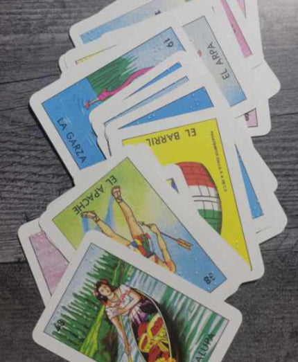 A pile of call cards. They all have print and braille on them.