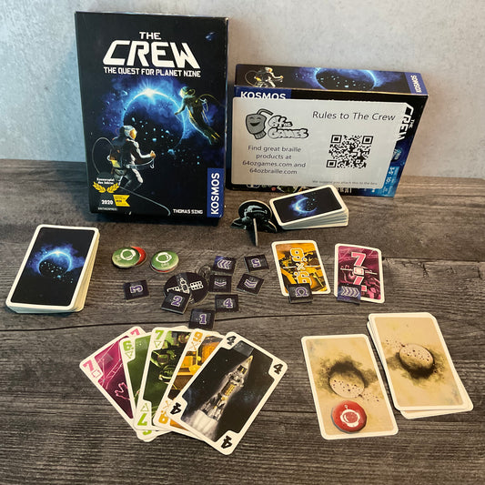 A shot of the Crew with the accessibility kit on it.