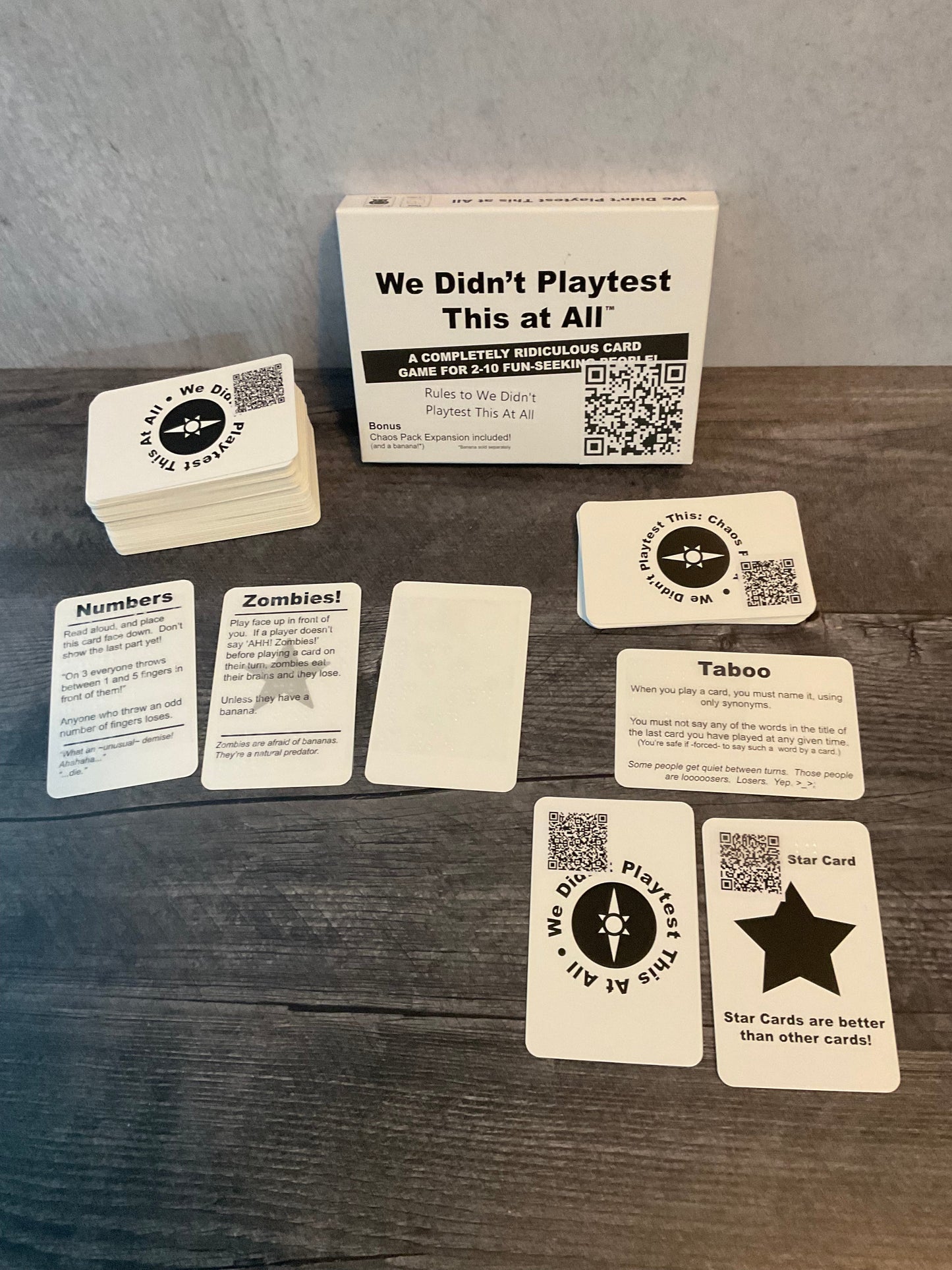 We Didn't Playtest This At All Accessibility Kit