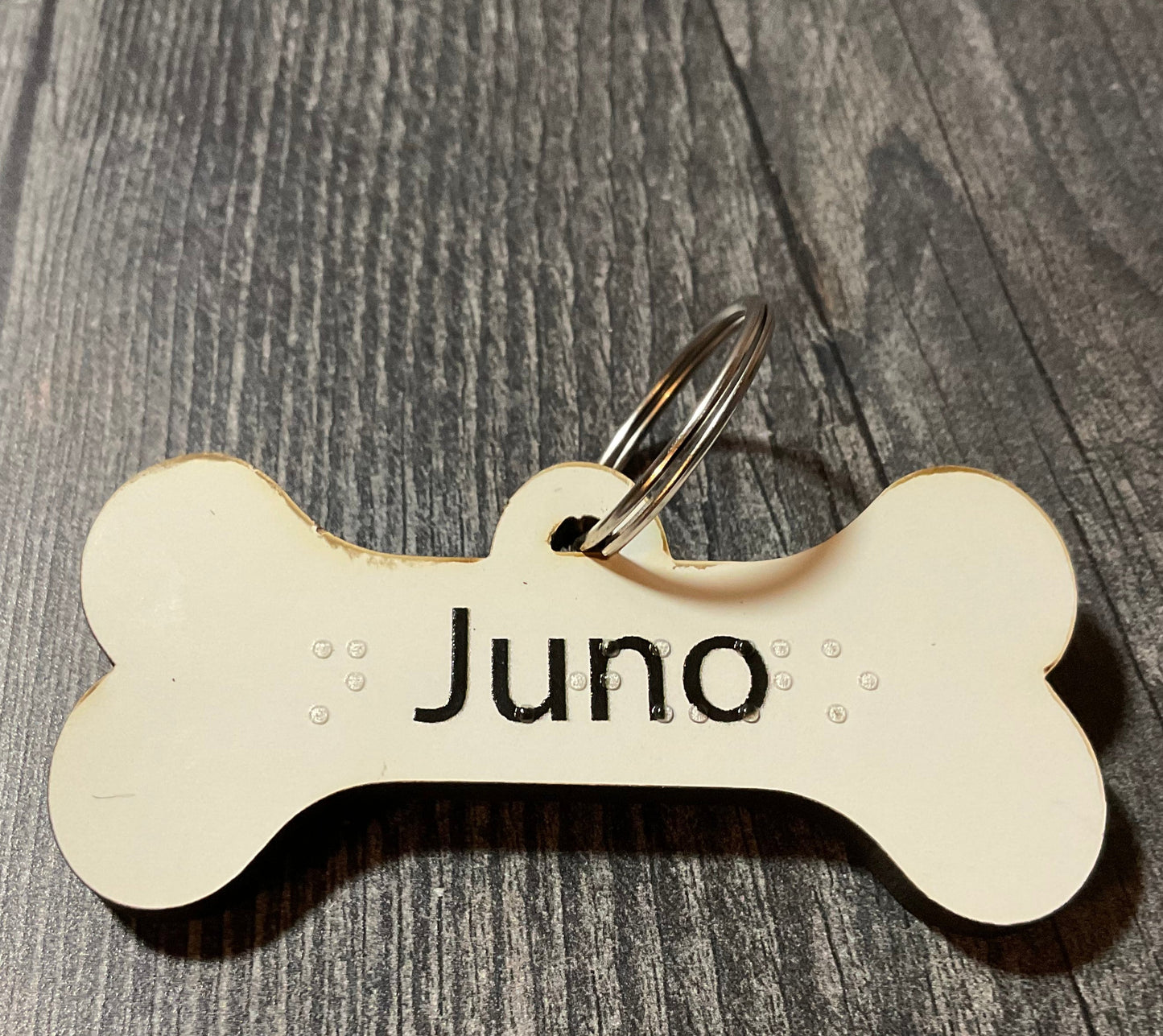 Braille/Large Print Dog Tags